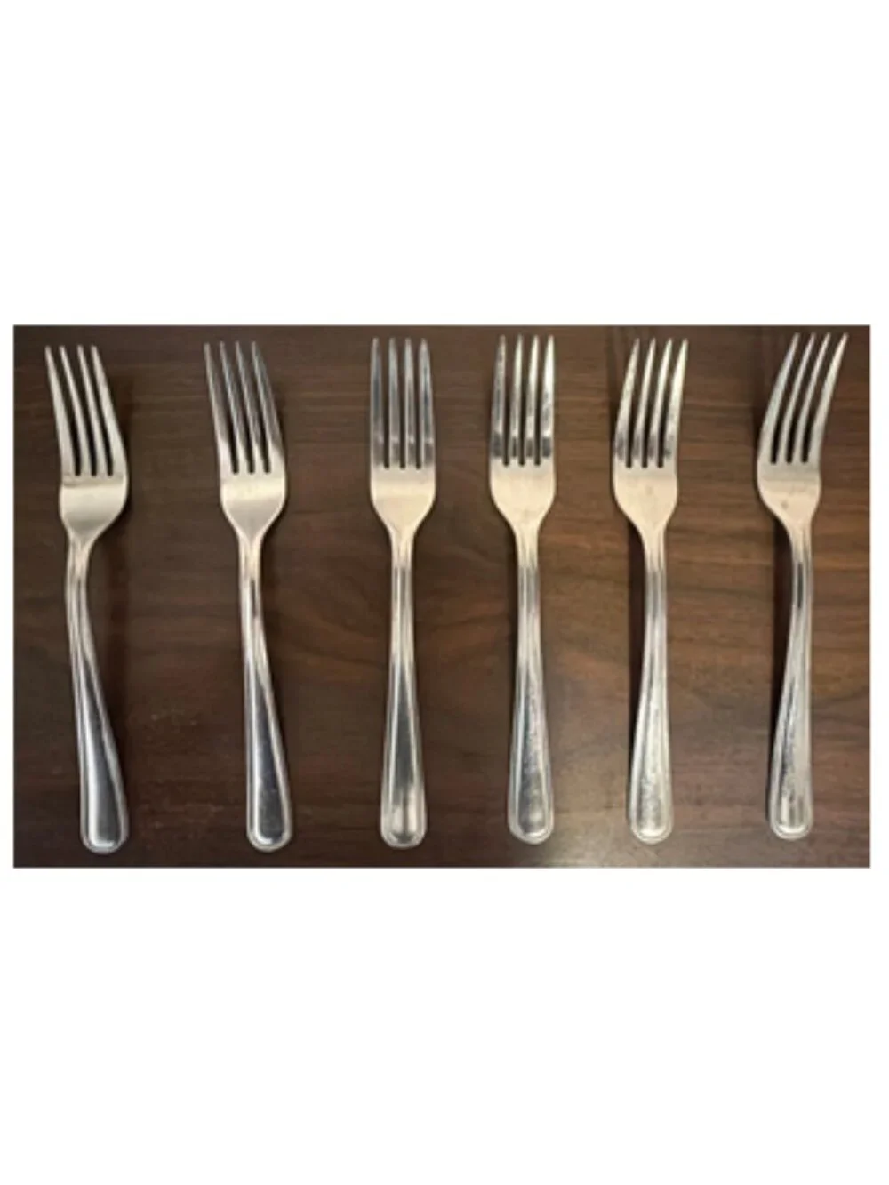 Vintage Stainless China Restaurant Hotel Flatware 33 pc Set Service for 6+